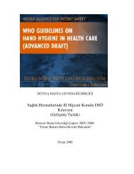 1. SaÄlÄ±k Hizmetlerinde El Hijyeni - SaÄlÄ±kta Kalite ve Akreditasyon ...