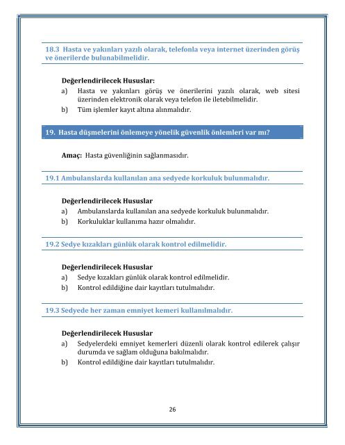 112 giris son - SaÄlÄ±kta Kalite ve Akreditasyon Daire BaÅkanlÄ±ÄÄ±