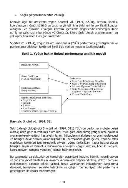 I. UluslararasÄ± SaÄlÄ±kta Performans ve Kalite Kongresi Bildiriler ...