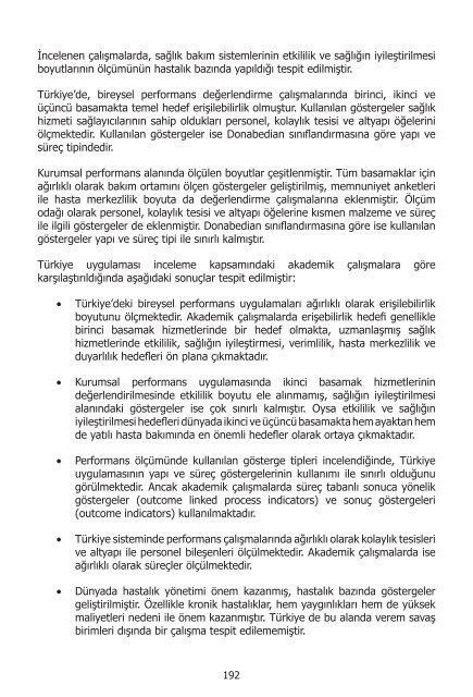 I. UluslararasÄ± SaÄlÄ±kta Performans ve Kalite Kongresi Bildiriler ...