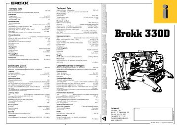 Brokk 330D - ATC-BTP Industrie