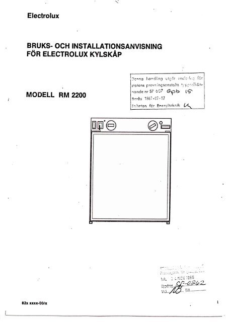 Dometic Manual RM 2200.pdf - KAMA Fritid