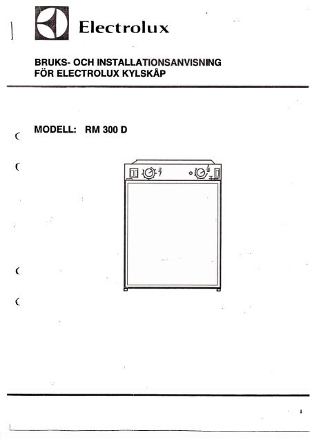 Dometic Manual RM 300 D.pdf - KAMA Fritid