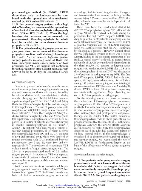 Prevention of Venous Thromboembolism - Covidien