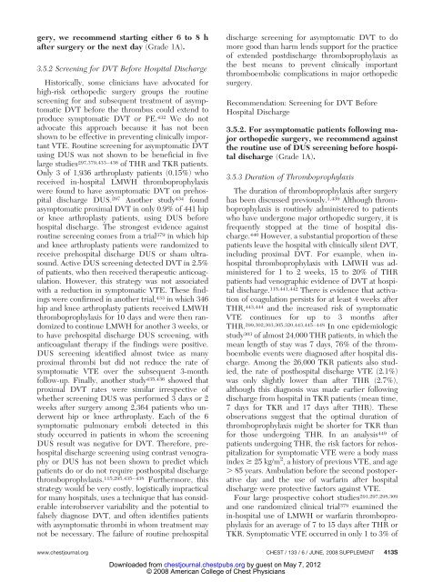 Prevention of Venous Thromboembolism - Covidien