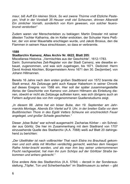 Korrespondenzblatt - Kamenzer-geschichtsverein.de