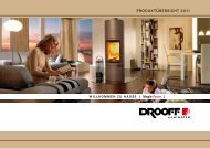 DROOFF ProduktÃ¼bersicht 2011 - Kaminofen Hersteller