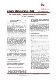 als PDF zum Download - Institut fÃ¼r Kammerrecht