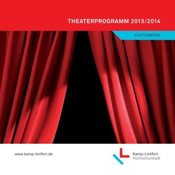 Theaterprogramm 2013/2014 - Kamp-Lintfort