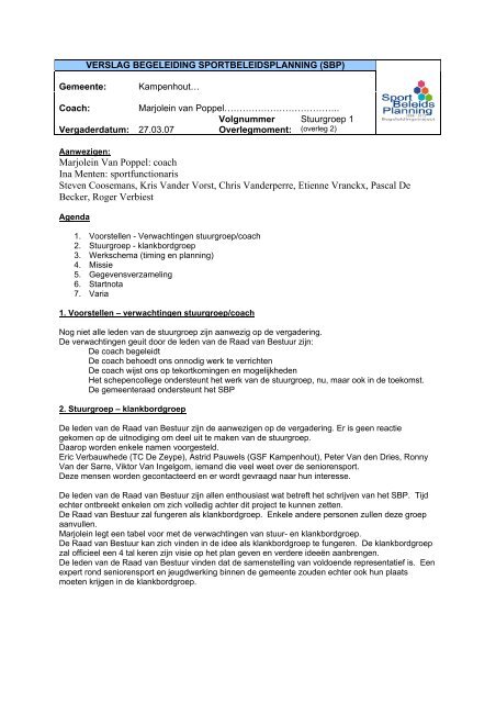 Marjolein Van Poppel - Gemeente Kampenhout