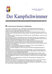 Ausgabe 49.pdf - Kampfschwimmer Ost eV