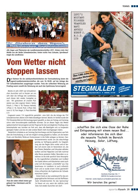 Ausgabe 3/ 2011 - TSV SchwabmÃ¼nchen