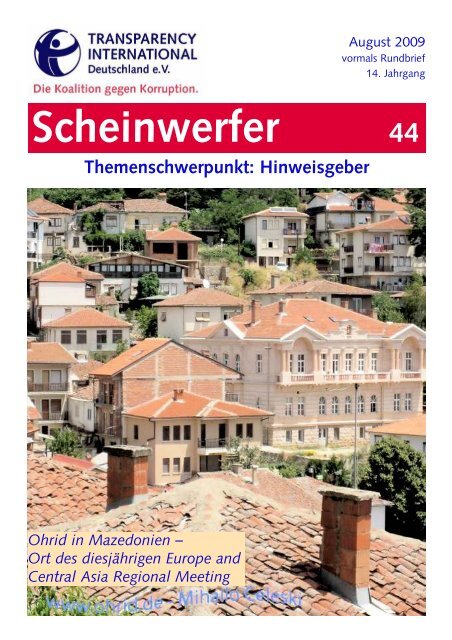 scheinwerfer 44 - Transparency International