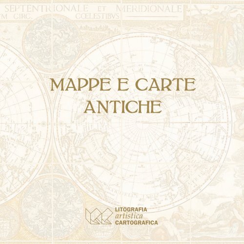 MAPPE E CARTE ANTICHE