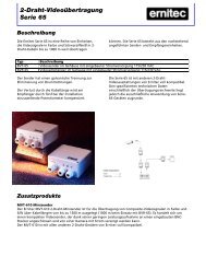 Beschreibung - DEKOM Video Security & Network Gmbh