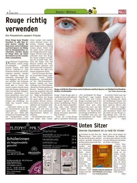 Fit und Attraktiv 1/2014