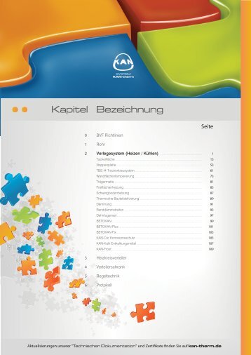 Verlegesystem - KAN-therm