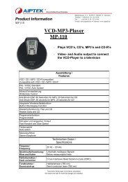 Vcd-Mp3-Player MP-110 - Aiptek