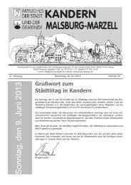 2013/23 - Stadt Kandern