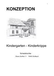 Städtischer Kindergarten Wollbach „Schatzkischte” - Stadt Kandern