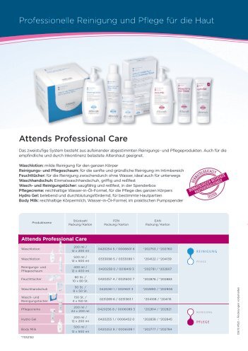 Produkte von Attends direkt online bei Medizinprodukte24.com bestellen