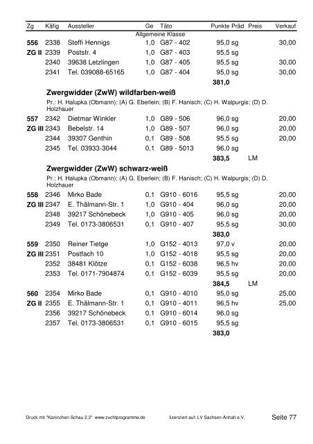 GruÃwort des Ministers fÃ¼r Landwirtschaft und Umwelt des Landes ...