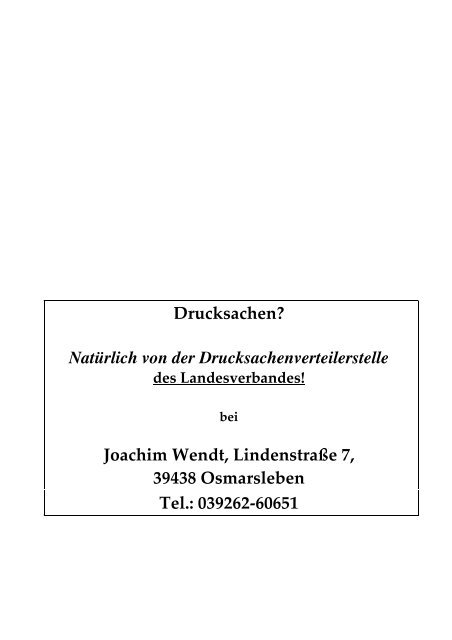 GruÃwort des Ministers fÃ¼r Landwirtschaft und Umwelt des Landes ...