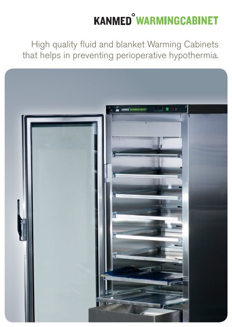 High Quality Fluid And Blanket Warming Cabinets That Kanmed