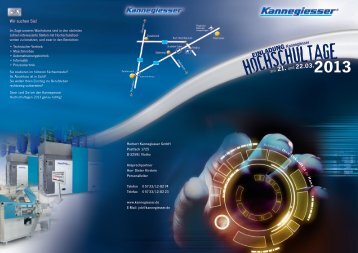Flyerdownload - Herbert Kannegiesser GmbH