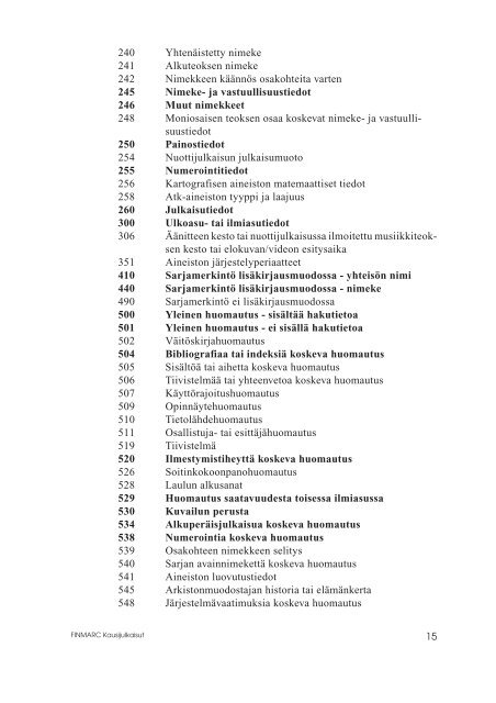 Kausijulkaisut - Kansalliskirjasto