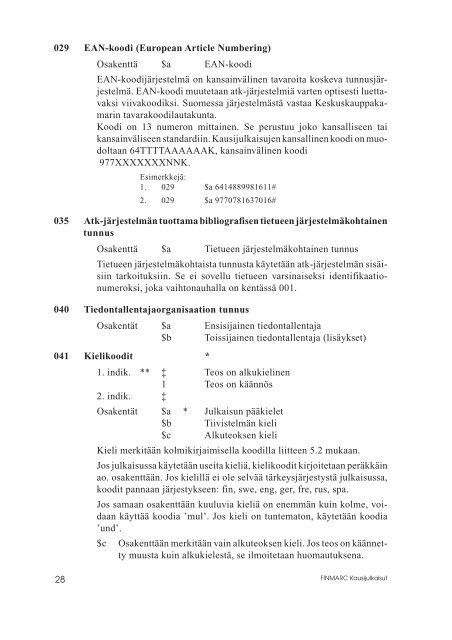 Kausijulkaisut - Kansalliskirjasto