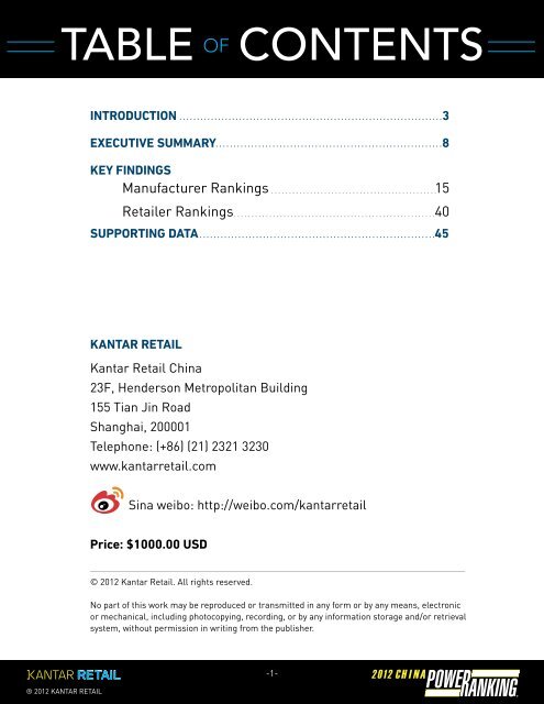 SHIF TING - Kantar Retail