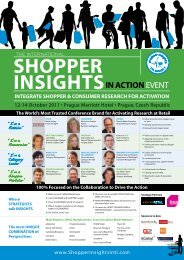 InSIghtSIn aCtIonevent - Kantar Retail