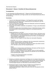 Elternabend - Checkliste KL.pdf - Kantonsschule Sargans