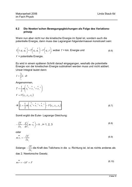 Minimumprinzipien - Sursee