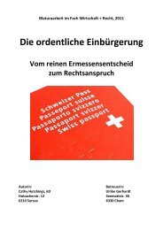 Die ordentliche EinbÃ¼rgerung - Sursee