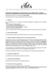 Protokoll der DV vom 1 - Pfadi Kantonalverband St. Gallen - Appenzell