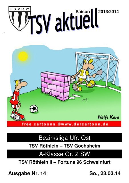 TSV aktuell Nr. 14 2013/14
