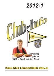 rundbrief 2012-1 - Kanu-Club Lampertheim