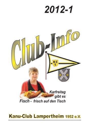 rundbrief 2012-1 - Kanu-Club Lampertheim