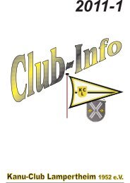 rundbrief 2011-1.cdr - Kanu-Club Lampertheim