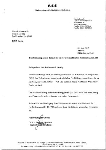 2012-06-02 Drogendelinquenz - Aussagepsychologie - Nebenklage