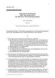 Amtstracht-Verordnung - Kanzlei Hoenig Berlin