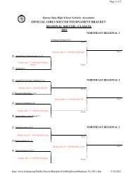 official girls soccer tournament bracket regional soccer - class 5a 2011