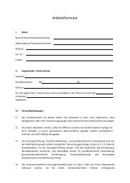 Anbotsformular - KAPP Rechtsanwalts GmbH