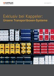 pdf - prospekt - Kappeler Verpackungs-Systeme AG