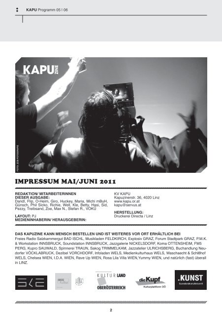 AUSGABE MAI / JUNI 2011 - Kapu