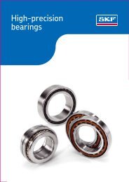 High precision bearings - SKF.com