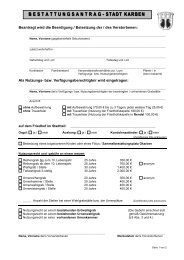 Bestattungsantrag Stand: 01.01.2012 (160,4 KB) - Stadt Karben