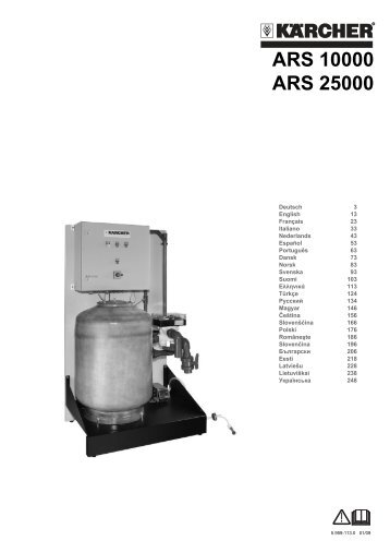 ARS 10000 ARS 25000 - KÃ¤rcher